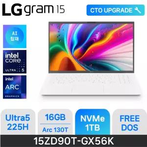 ND LG전자 2025 그램15 15ZD90T-GX56K - 16GB / 1TB