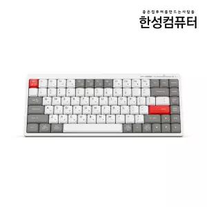 한성컴퓨터 GK694 OfficeMaster 3모드 저소음 펜타그래프 유무선 미니 키보드 레트로포인트