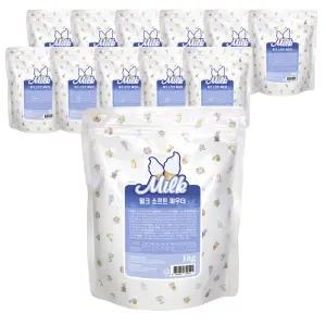유니온 밀크 소프트 파우더 1kg X 12개 아이스크림 분말