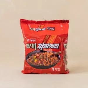 농심 사천짜파게티 4입