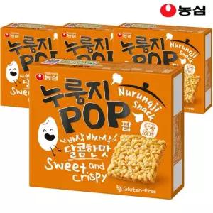 농심 농 심 누룽지팝 142g x 4개
