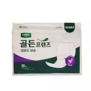 디펜드 골든프렌즈 안심 라운드 보송 속기저귀 180매
