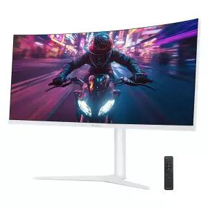 [창립20주년] 비트엠 Newsync P34LGQ 패스트 165 나노 IPS HDR 화이트 86cm(34인치)게이밍 [중복할인시 실구매 303,600원]