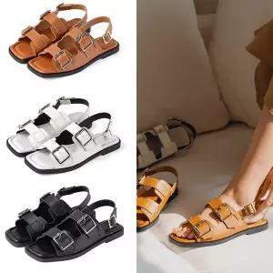 [클립]Halcyon Buckle Sandal -SS4449 (3color)