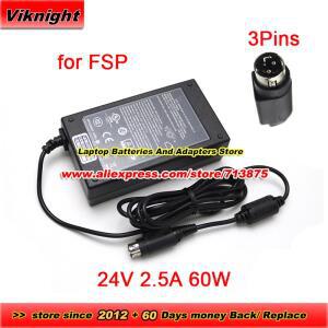 FSP FSP060-RTAAN2 라운드 3핀 프린터 전원 공급 장치용  60W 충전기 24V 2.5A AC 어댑터