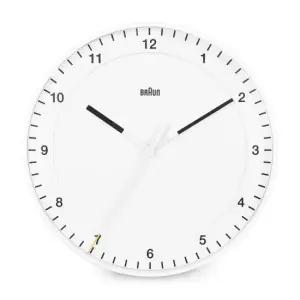 BRAUN BC17W 클래식 아날로그 저소음 라지 공용 벽시계