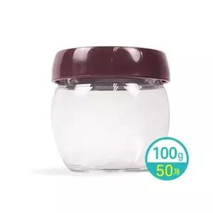 PET 단지 항아리 플라스틱통 김치 고추장 저장병 (100gx50개)