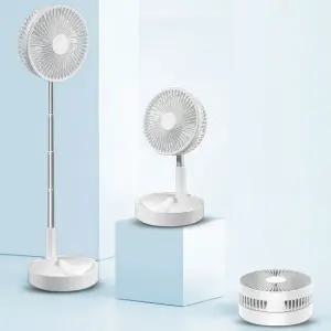높이조절 탁상용 선풍기 접이식 캠핑 서큘레이터 폴딩 충전식 소형선풍기