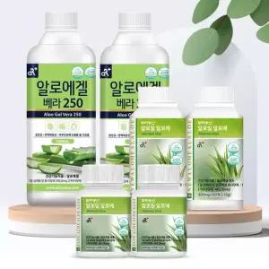 알로밀 알로에 2종B 360정x2병 +120정x2병) + 베라250 2병