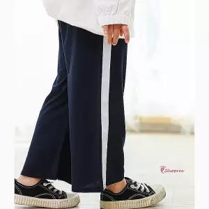 아동통바지 유아 일자 여아 밴딩 편한 남아 네이비 주니어 초등 학생 국산 고무줄tuv414