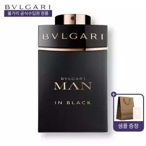 [불가리](공식) 불가리 맨 인 블랙 EDP 100ml(쇼핑백 + 샘플 증정)