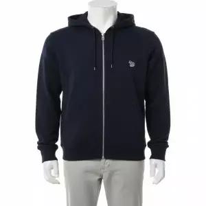 [폴스미스]PAUL SMITH 지브라 로고 패치 레귤러 핏 후드 집업 M2R 360R KZEBRA 49 852235