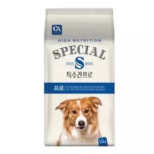 스페셜 특수견 프로 15kg 활동력이 높은 강아지를 위한 대용량 사료