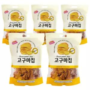 데일리포켓 달콤바삭 대용량 고구마칩 5개(400gx5개) 어린이집,유치원,학교,교회,기업,관공서 간식,선물