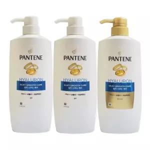 팬틴 실키 스무드 케어 샴푸 750ml X2개+ 컨디셔너 750ml X1개