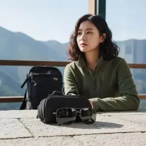 몰리 전술 안경 파우치 등산용 선글라스 하드 케이스 보관함 수납집