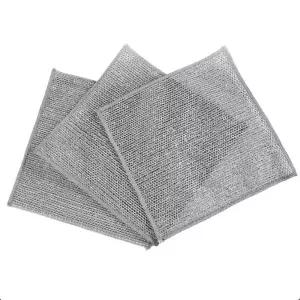 수세미 20x20cm 양면 설거지스펀지 세척패드 찌든때 기름때 제거 주방청소 무흠집