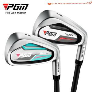 PGM OVERSEA 골프 클럽 #5 6 7 8 9 P S 아이언 남성용 오른손잡이 연습 폴 카본 샤프트 스테인레스 스틸 헤