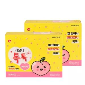 [본사직영] 레모나 톡톡 비타민C 100포 x 2박스