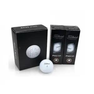 타이틀리스트 PRO V1 프로브이원 6구 하프더즌 로고인쇄 포장 선물용