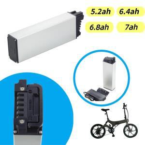 원봇 S6 휴대용 접이식 전기 자전거 16인치 배터리 36V 6.4Ah 5.2Ah 7Ah