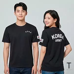 ROK 티셔츠 PX 반팔티 밀리터리 반팔 군대 군인 육군 해군 공군