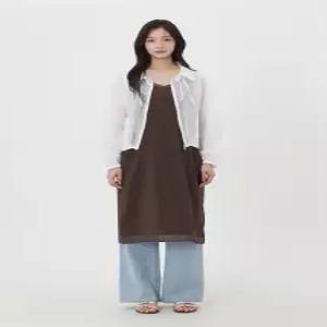 [플라스틱아일랜드]슬리브리스 레이어드 원피스 PS2WO982
