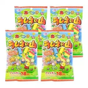라무네노야마 4봉 일본사탕 소다맛 캔디 어린이간식