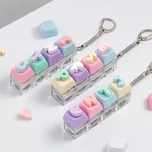나만의 LED MBTI 키보드 가방고리 열쇠고리 키링 만들