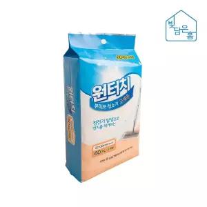 빛담은홈 원터치 부직포 청소기 교체용 리필/바닥 실내 사무실 막대 밀대 정전기 청소포 일회용