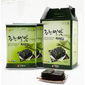 광천 별맛 파래김 전장용김 20g x 10봉 전통기술 반찬 간식 밥 김선물세트 재래김 생김 시락김