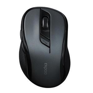 Rapoo M500G 멀티 디바이스 블루투스 마우스, 무소음 인체 공학적 무선 컴퓨터 PC 노트북용, 12 개월 긴 배