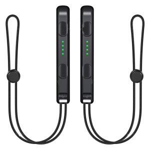 조이콘충전독 스위치스위치 2PCS 손목 스트랩 OLED 조이 콘 교체 부품