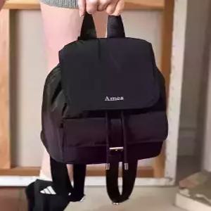 아메스 월드와이드 amesworldwide BASIC LOGO BACKPACK BLACK