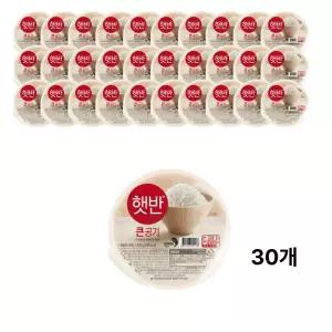 CJ 햇반 큰공기 300g, 30입, 1개