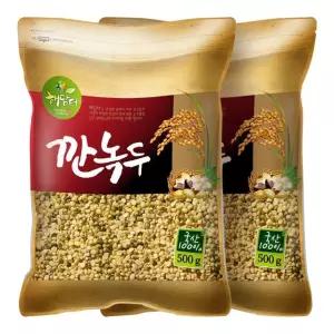 국산 깐녹두 1kg (500gx2봉)