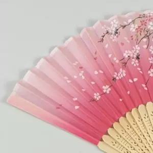 매화부채 외국인선물 접이식전통부채 대나무색 랜덤 무용부채 부채춤부채 외국인선물