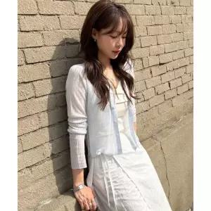 웬즈데이오아시스포우먼 썸머 시스루 니트 가디건 옵션6컬러 WC25 KN29 1948398