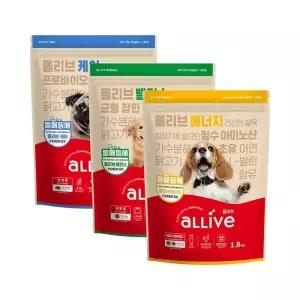 올리브 애견사료 1.8kg x 2 (에너지/밸런스/케어) 코스트코 마켓송지2605