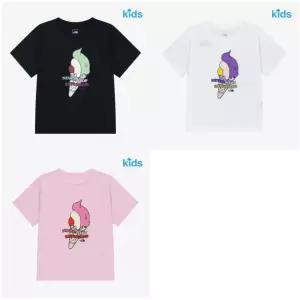 백화점정품 노스페이스 키즈 반팔 티셔츠 선물 NT7US19 아이스크림 티 KS ICECREAM S/S TEE 어린이선물 조