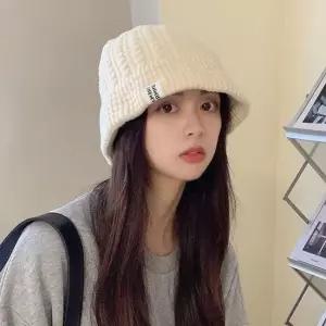 친절한탄씨 119000048) 예쁘고따뜻한니트벙거지 귀 지프스피릿 힙합모자 black inverted 캐주얼모자 볼캡