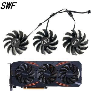 75MM T 128010 SU PLD08010S12HH Gigabyte AORUS GTX 1080 Ti G1 게임용 그래픽 카드 쿨러 팬용 냉각 팬