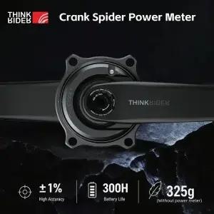 씽크라이더 PP5 카본 파이버 스파이더 파워 미터 크랭크셋 DUB 29MM ANT BLE 로드 바이크용