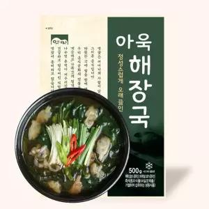 고향식품 옛맛 아욱 해장국 500g 즉석국 구수한 재래식 된장 3팩