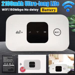 유심공유기 4G 모바일 와이파이 라우터 150MBPS LTE 심 휴대용 슬롯 카드 모뎀 포켓 핫스팟 MIFI 가정용 무선