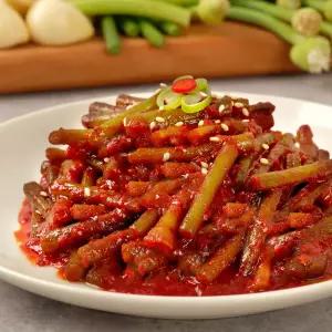 진솔미그린 국내산 햇 마늘쫑무침 300g/1kg 양념 반찬