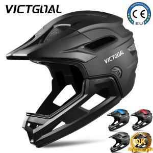 VICTGOAL 성인 분리형 MTB 자전거 풀 페이스 헬멧 남성용 오토바이 헤드 보호 산악 오프로드 안전