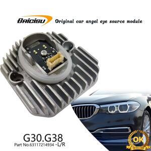어댑티브 LED 헤드라이트 DRL 모듈 63117214934 주간 주행등 칩 (2018-2020 BMW 5 시리즈 G30 용)