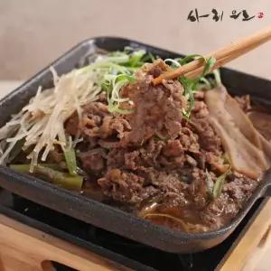 맛있는家 G)70년 전통의 사리원 소불고기 500g 4팩