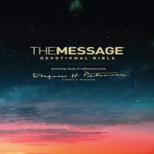 The Message 헌신 성경하드커버 유진 H 피터슨의 메모 성찰 기능 제공